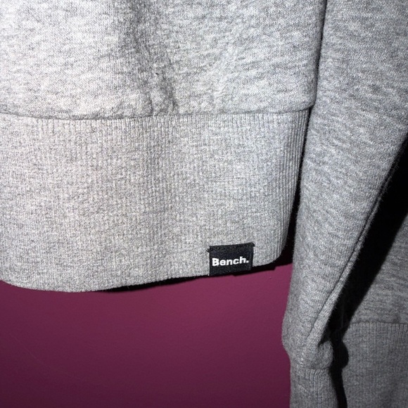 Bench Heather Gray Hoodie **read description - Picture 7 of 7